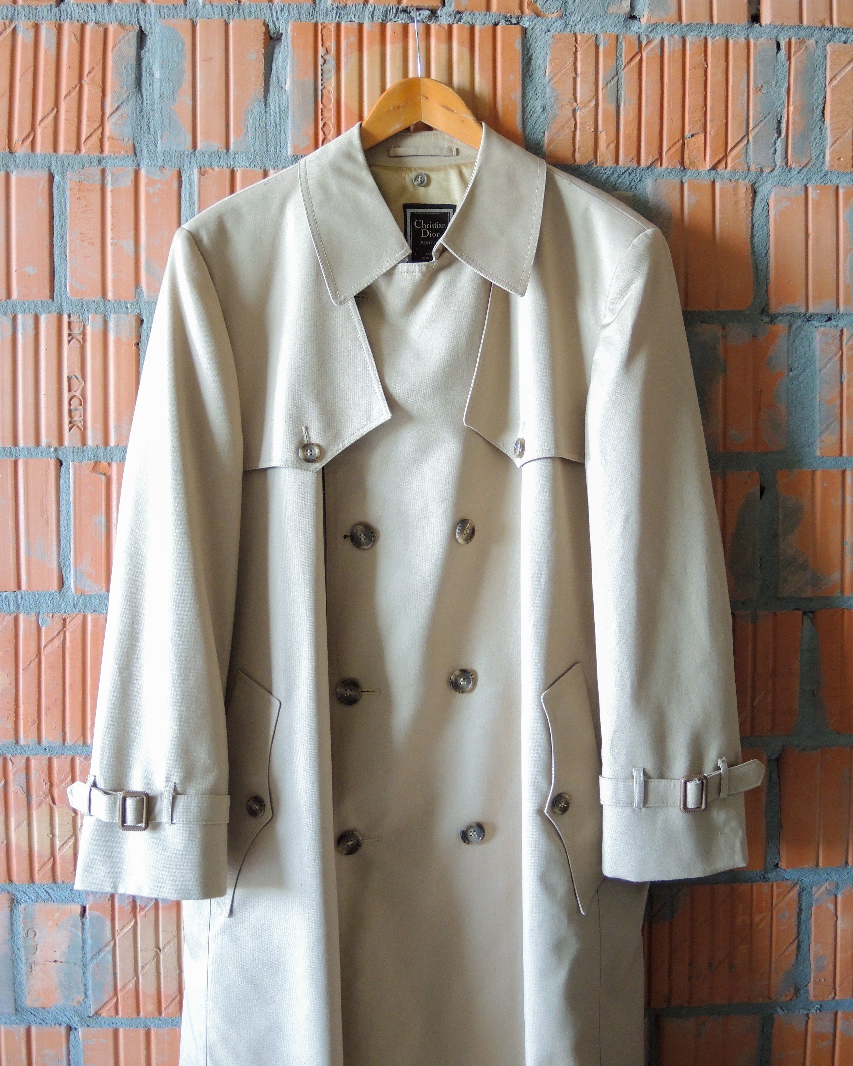 Christian Dior Monsieur Vintage Christian Dior trench coat Size US S / EU 44-46 / 1 - 10 Thumbnail