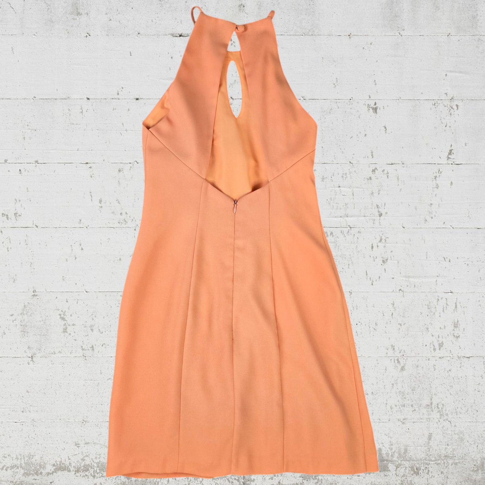 Joseph Ribkoff Vintage Orange Mod Mini Dress Size 4 Size S / US 4 / IT 40 - 8 Thumbnail