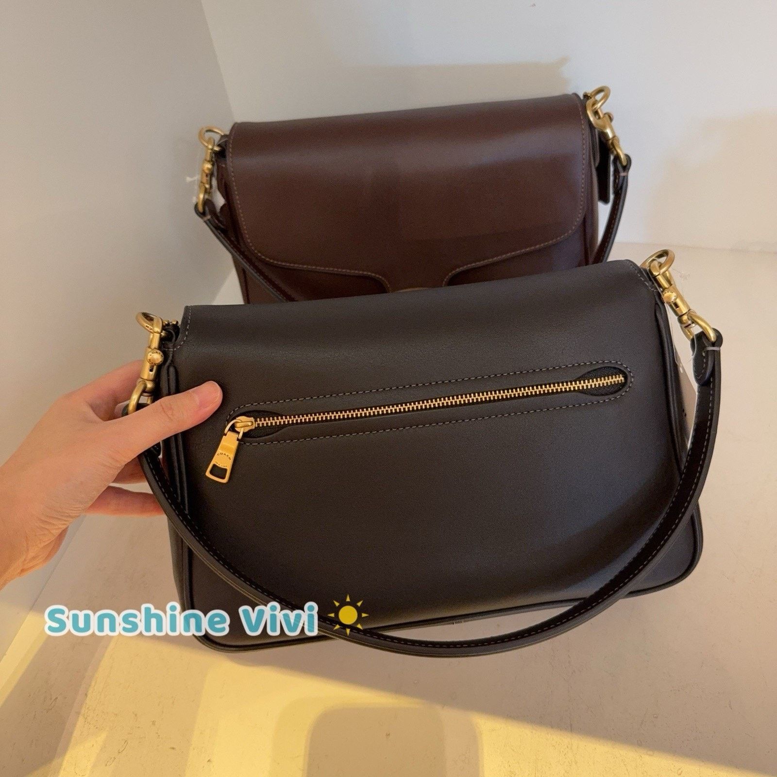 Coach NWT Coach Soft Tabby CAM98 black Shoulder Bag Smooth Leather Size ONE SIZE - 2 Thumbnail