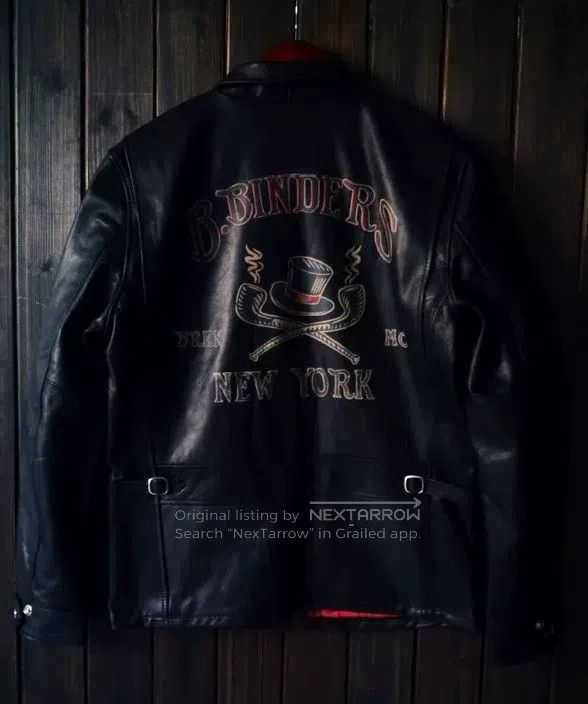Schott Schott Straight up the leather coat Size US L / EU 52-54 / 3 - 1 Thumbnail