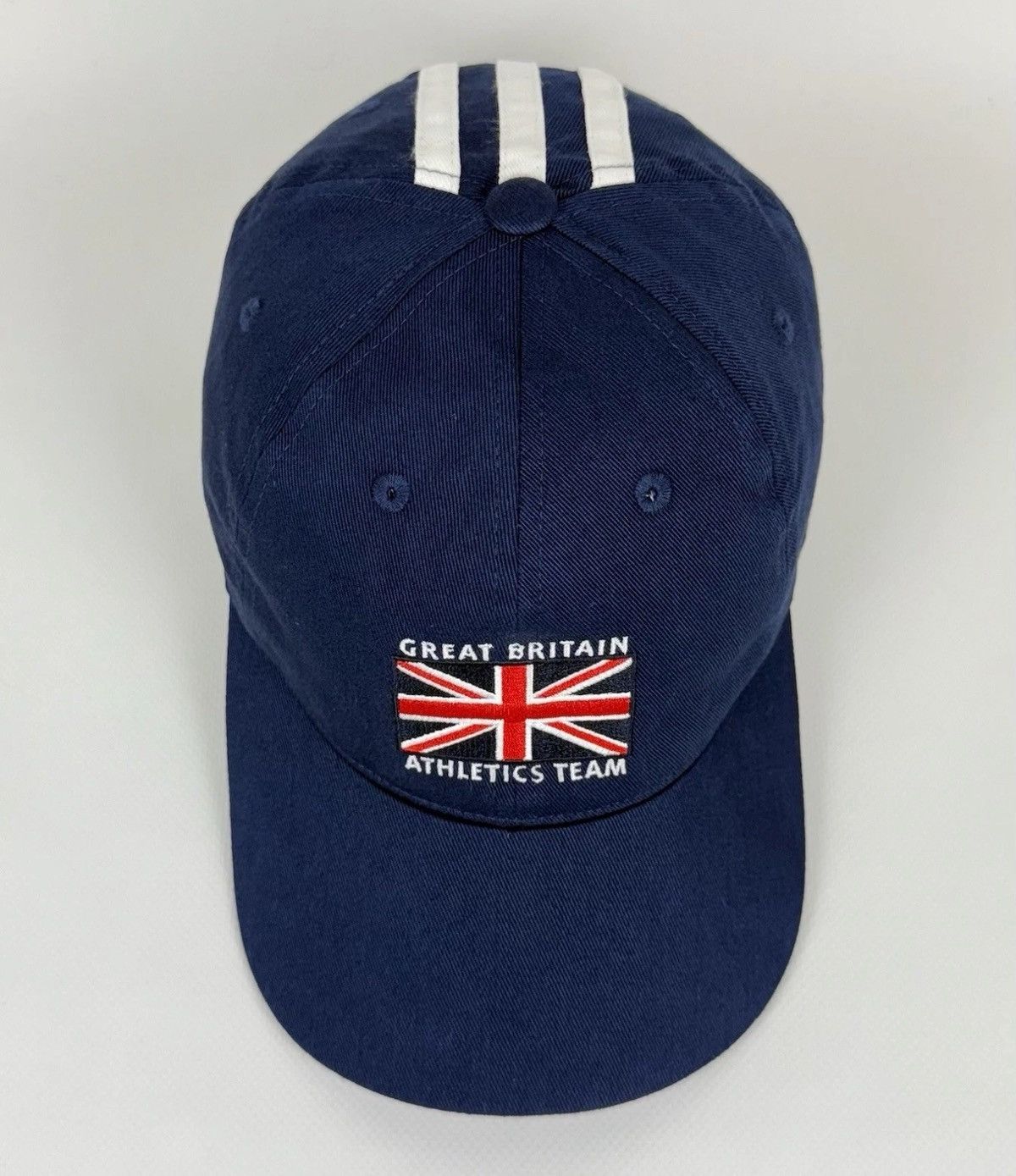 Adidas Adidas Great Britain Athletics Team Hat Cap Blue Sport 2006 Size ONE SIZE - 5 Thumbnail