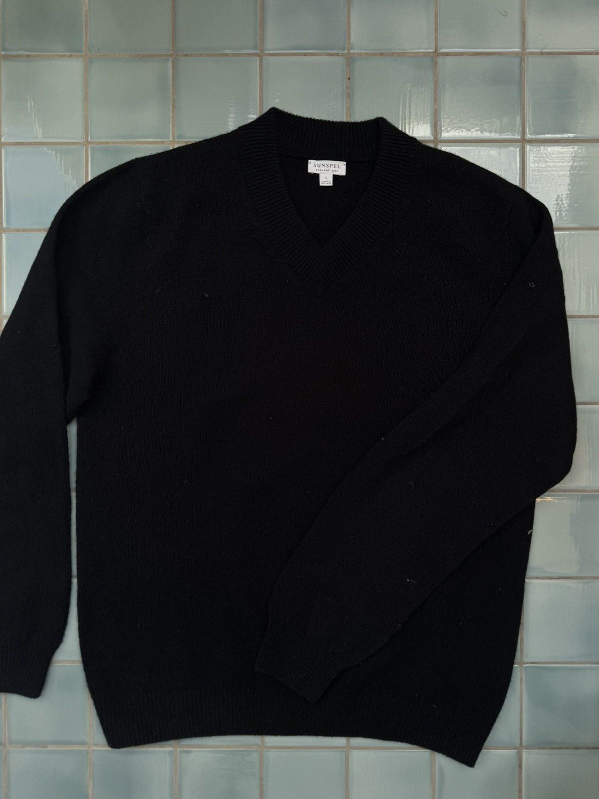 Sunspel Sunspel v-neck knits Size US L / EU 52-54 / 3 - 4 Thumbnail