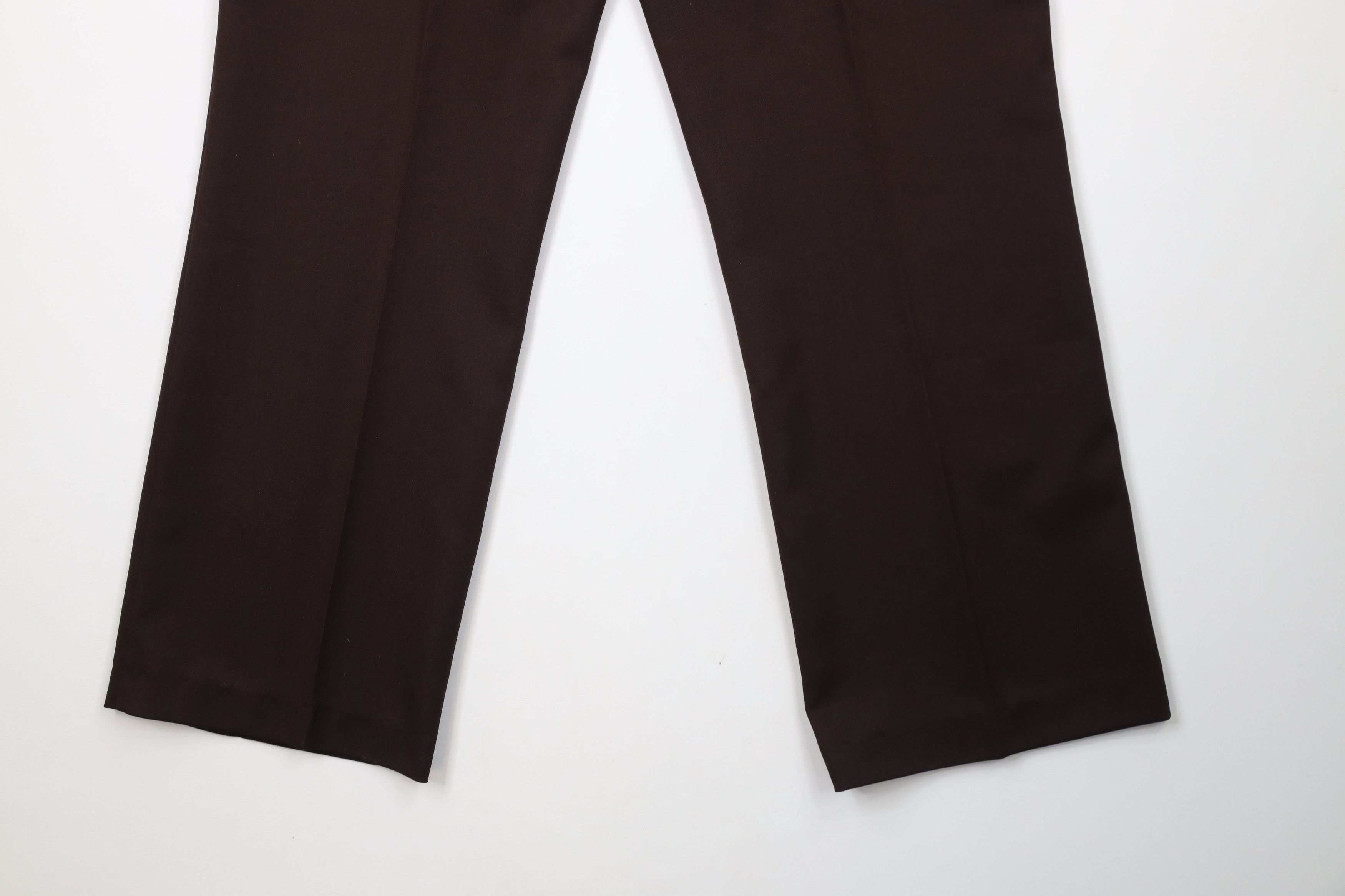 Vintage Vintage 70s Streetwear Wide Leg Bell Bottoms Pants Brown USA Size US 36 / EU 52 - 12 Thumbnail