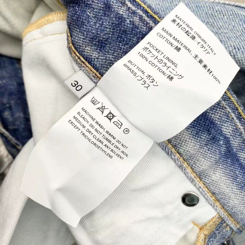 Our Legacy our legacyPrinted graffiti jeans 2505-Nextarrow Size US 30 / EU 46 - 6 Thumbnail