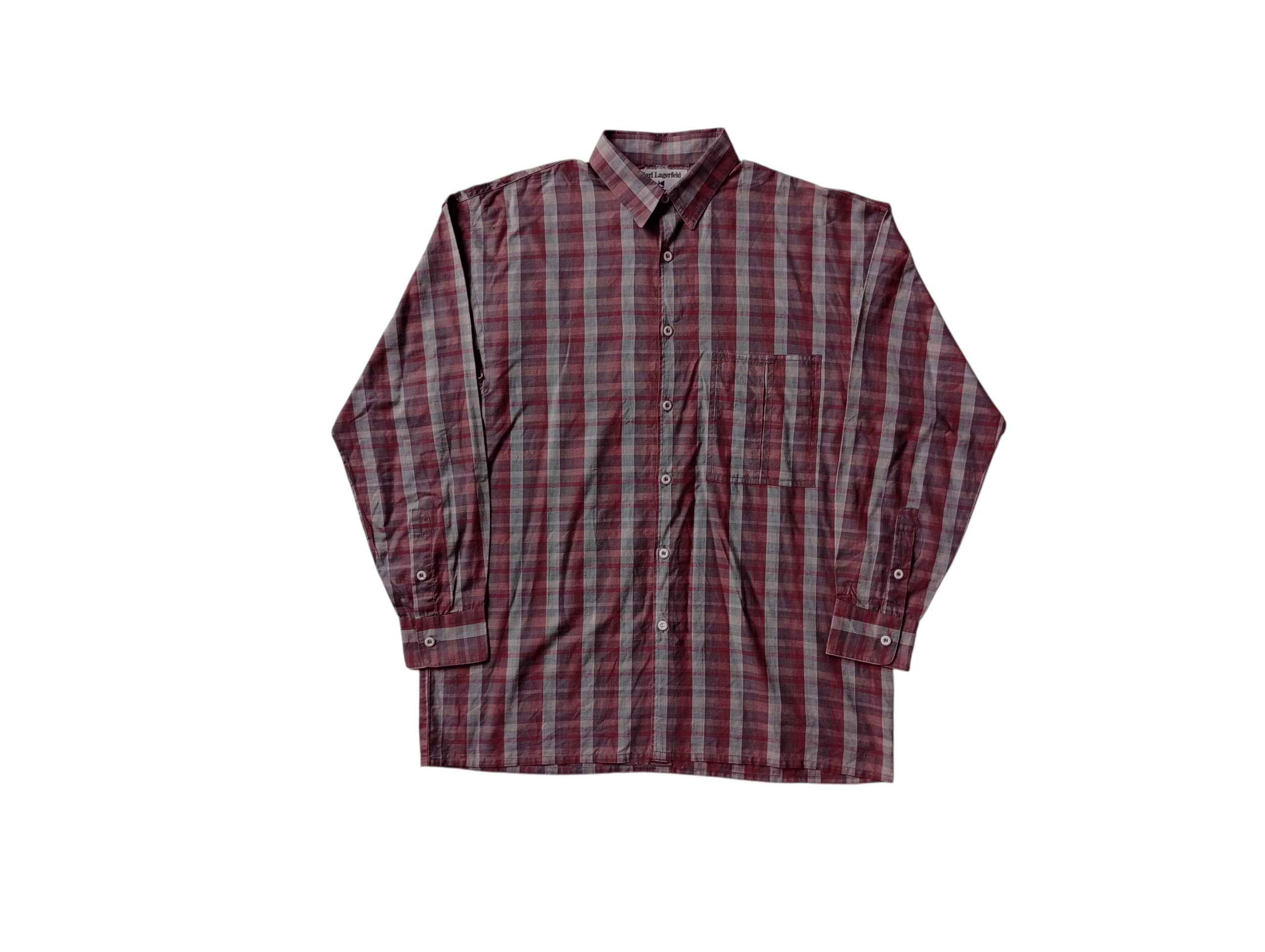 Karl Lagerfeld Vintage Karl Lagerfeld button shirt Size US L / EU 52-54 / 3 - 1 Thumbnail