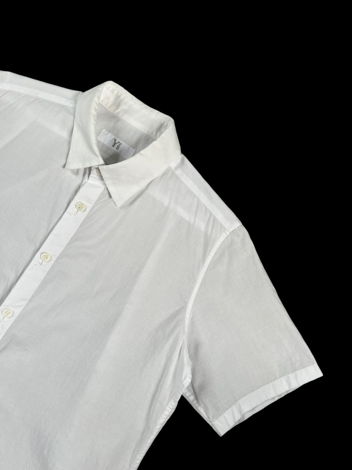 Yohji Yamamoto Archive 1990 Y’s Runaway Asymmetrical Button Shirt Size US M / EU 48-50 / 2 - 6 Thumbnail