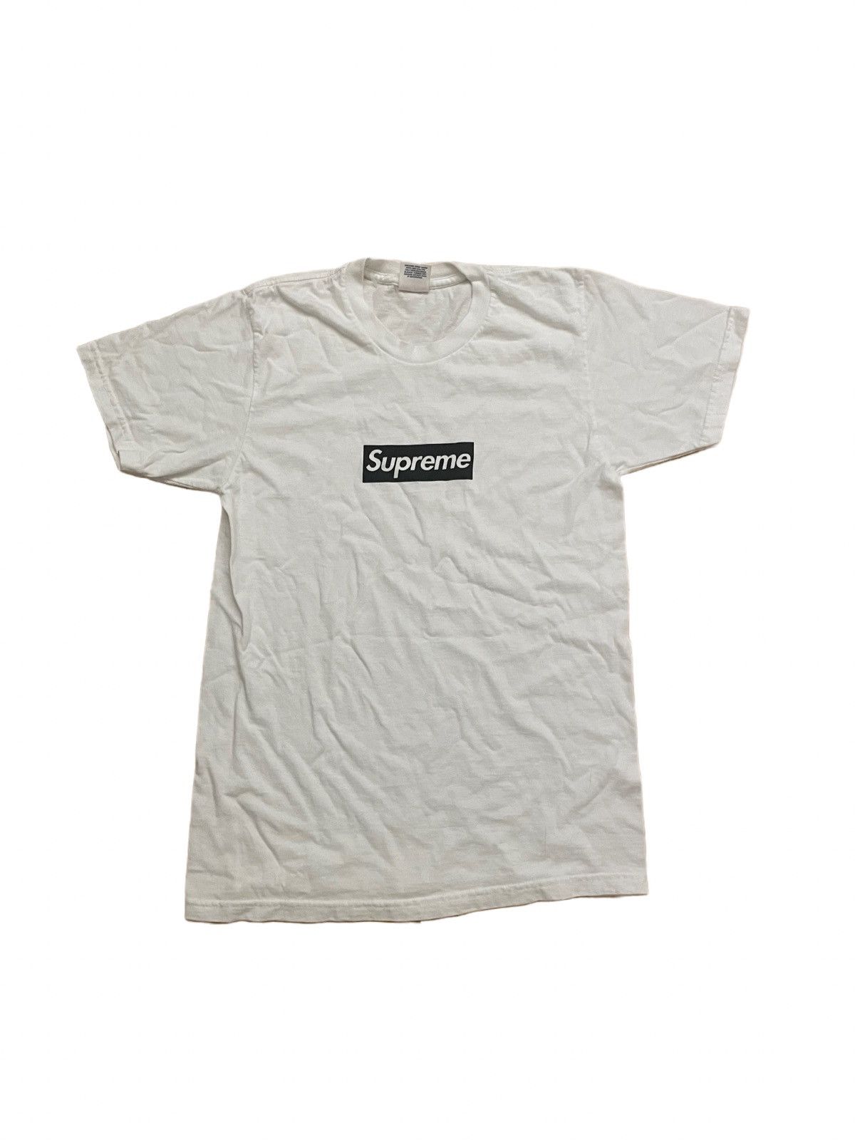 Supreme Supreme 'Bonjour Madame' Box Logo Tee - White | Grailed