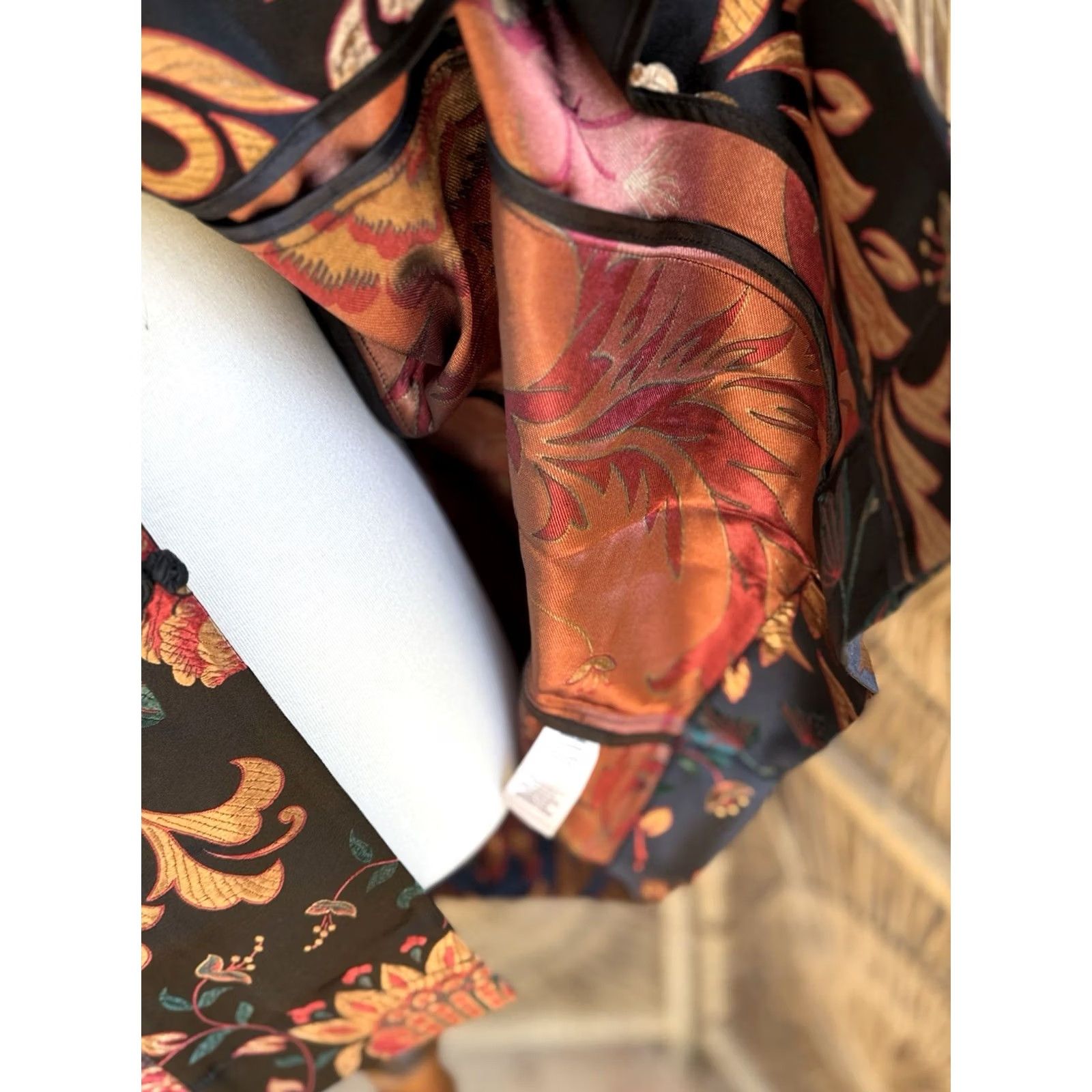Soft Surroundings SOFT SURROUNDINGS Blazer Kimono Moon Dynasty Jacket Large Women Multicolor Polyester L Regular Size L / US 10 / IT 46 - 5 Thumbnail
