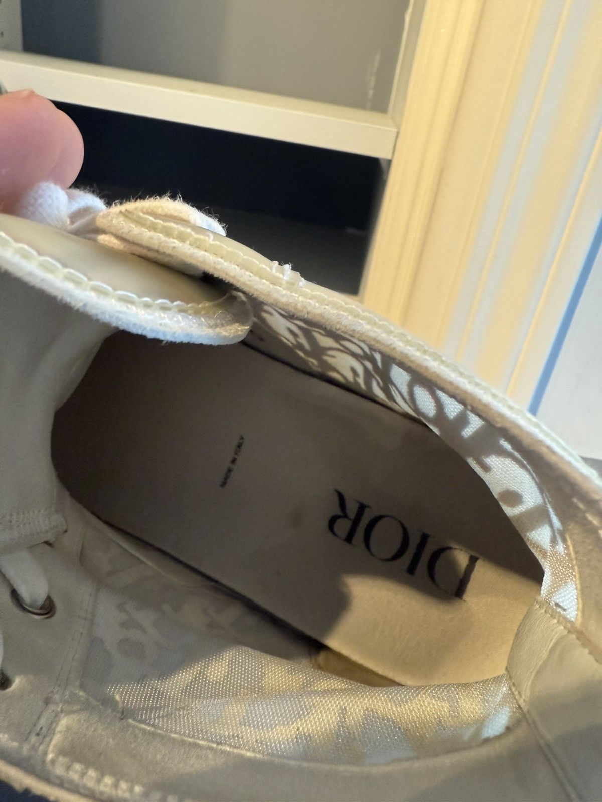 Dior Dior B23 High Oblique Jacquard Sneaker 43 Size US 10 / EU 43 - 8 Thumbnail