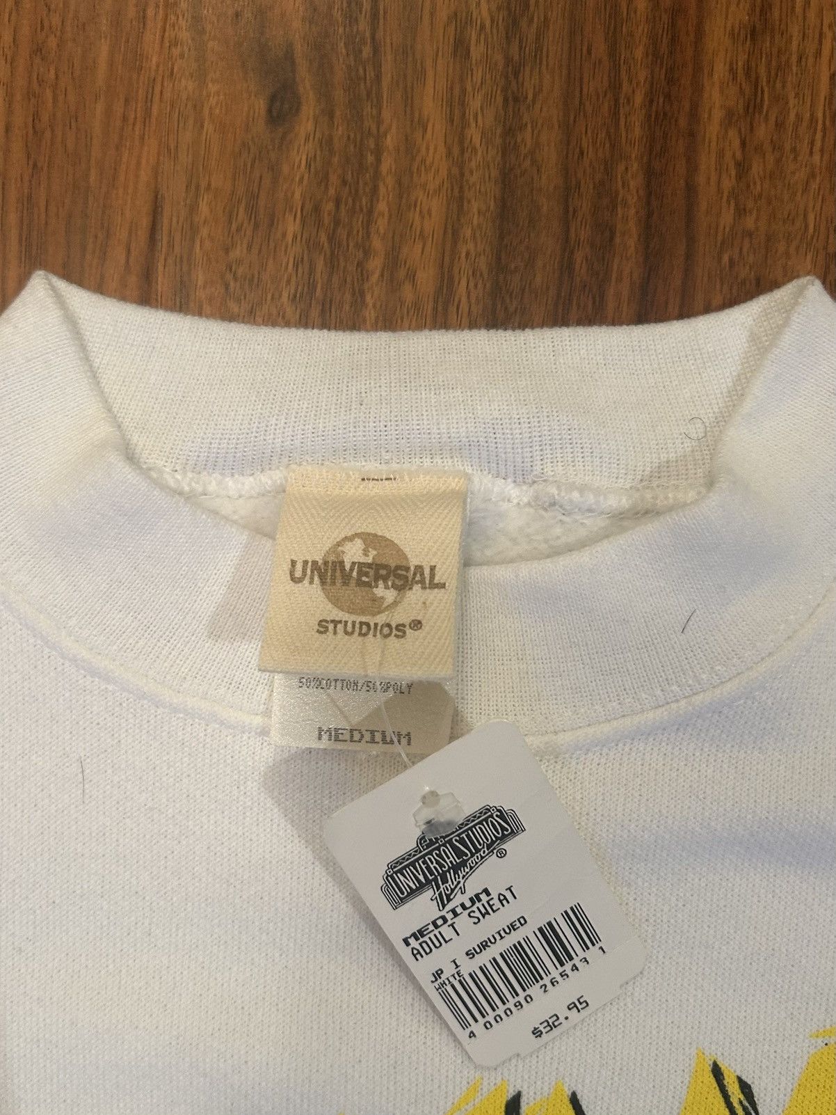 Universal Studios Vintage 90s Jurassic Park The Ride Crewneck Universal Studio Size US M / EU 48-50 / 2 - 3 Thumbnail