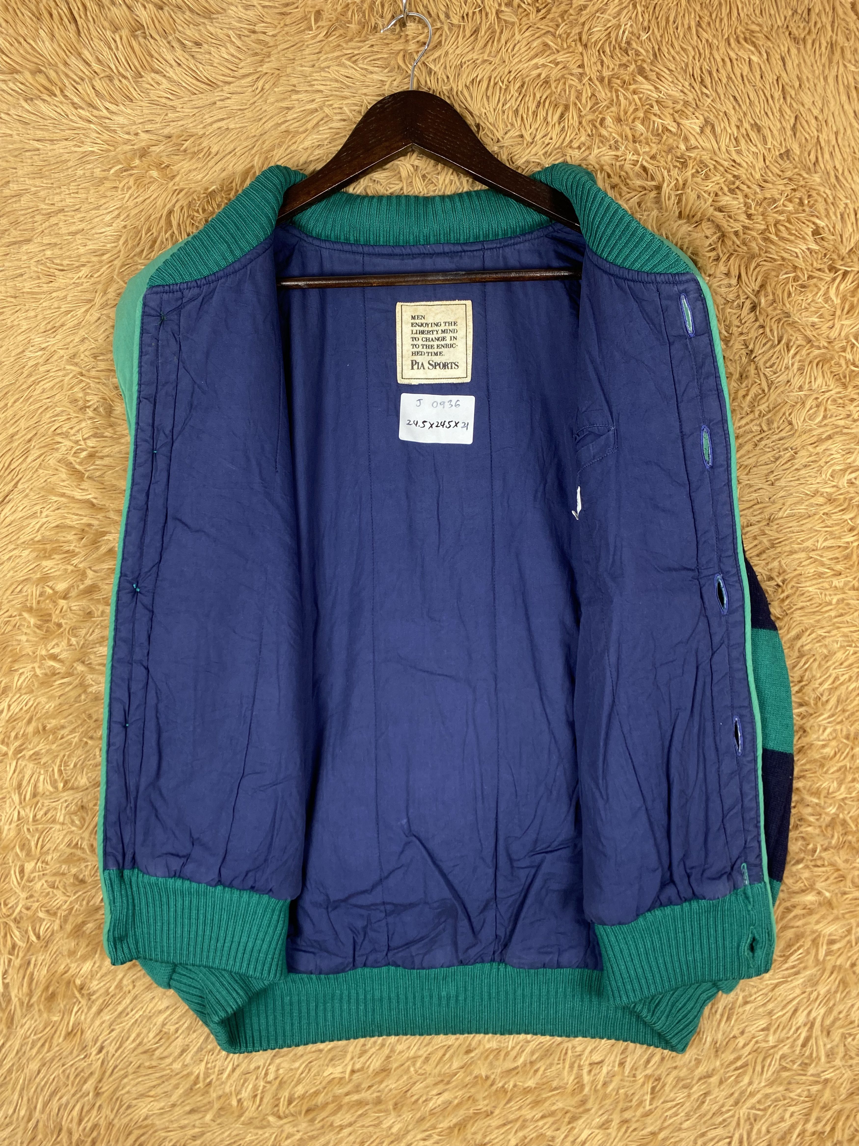 Japanese Brand Vintage Pia Sports Yachting Club Jacket DJ0936 Size US M / EU 48-50 / 2 - 6 Thumbnail