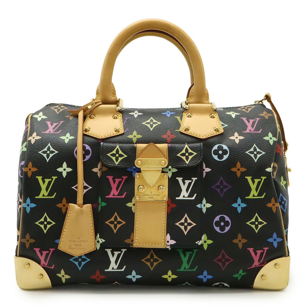 Louis Vuitton Louis Vuitton Louis Vuitton Speedy30 Monogram Handbag Canvas Handbag M92642 DUTY FREE for USA Size ONE SIZE - 1 Thumbnail