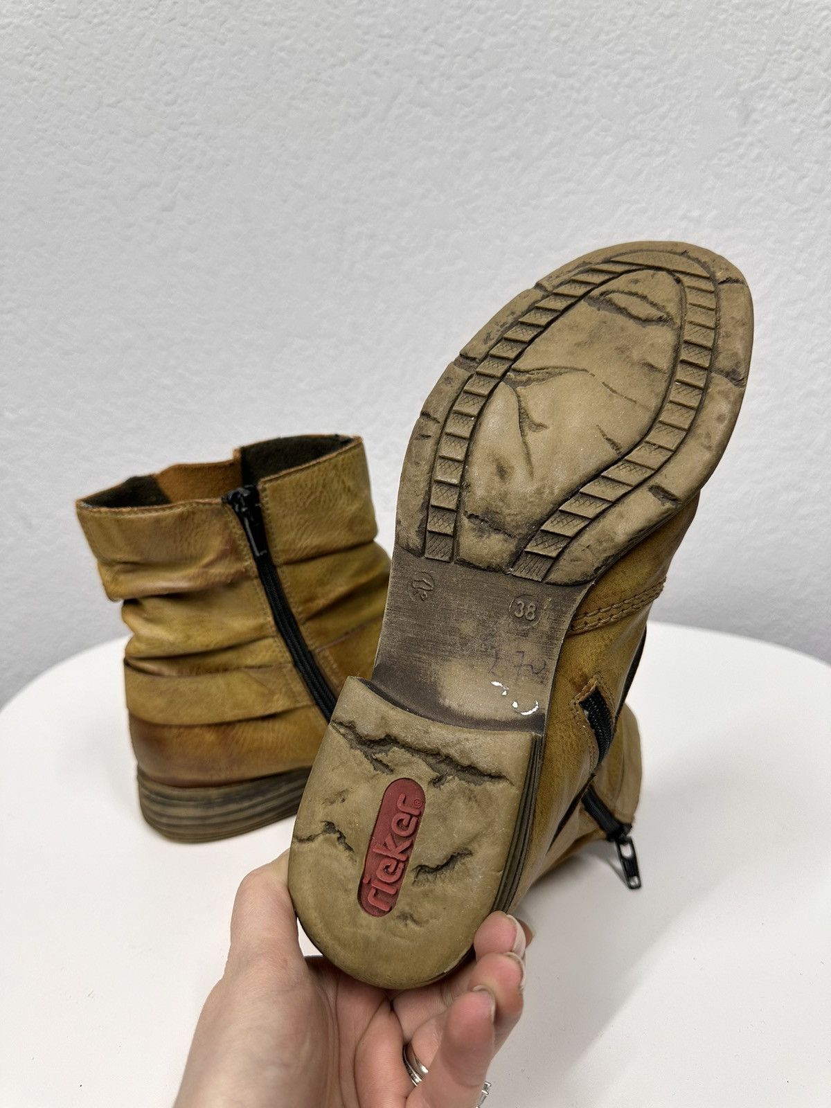 A.S.98 Vintage Leather Boots AS 98 Style Kapital Vibe Rick Owens Size US 8 / IT 38 - 12 Thumbnail