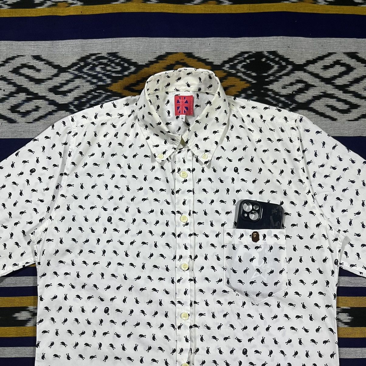 Bape Vtg Bape Small Logo Pocket Shirt Size US M / EU 48-50 / 2 - 2 Thumbnail