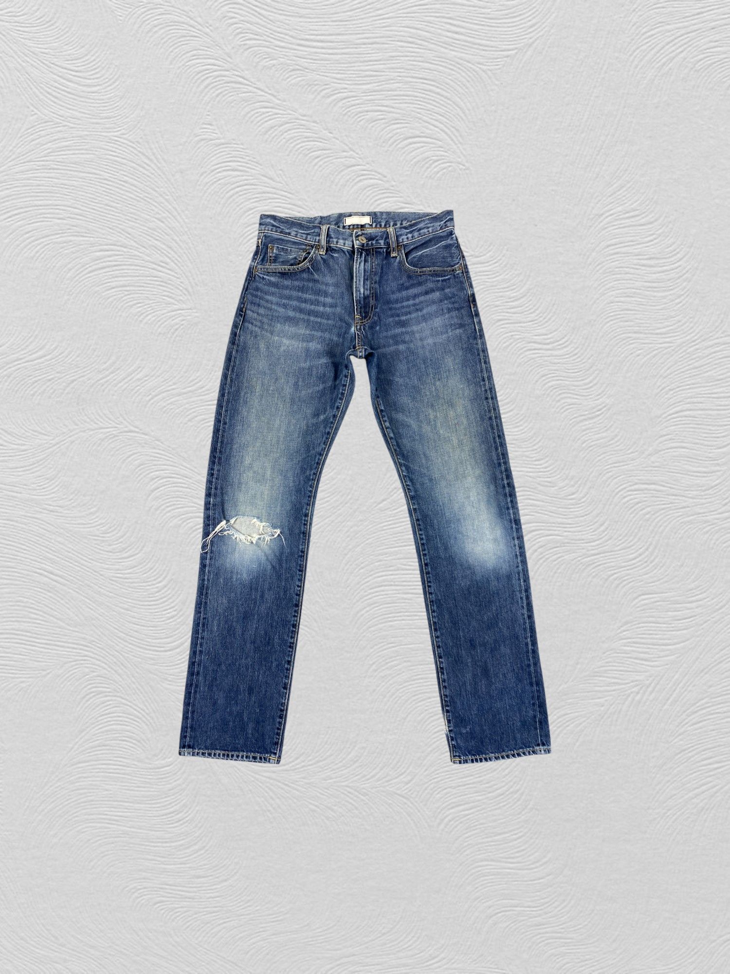 Redline Distressed Vintage Uniqlo Jeans 31x32 Denim- JN3556