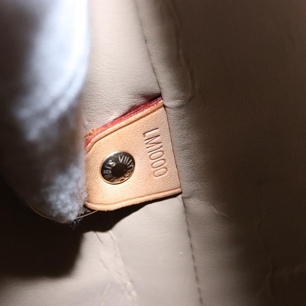 Louis Vuitton LOUIS VUITTON Monogram Vernis Houston Hand Bag Beige M91004 Size ONE SIZE - 13 Thumbnail