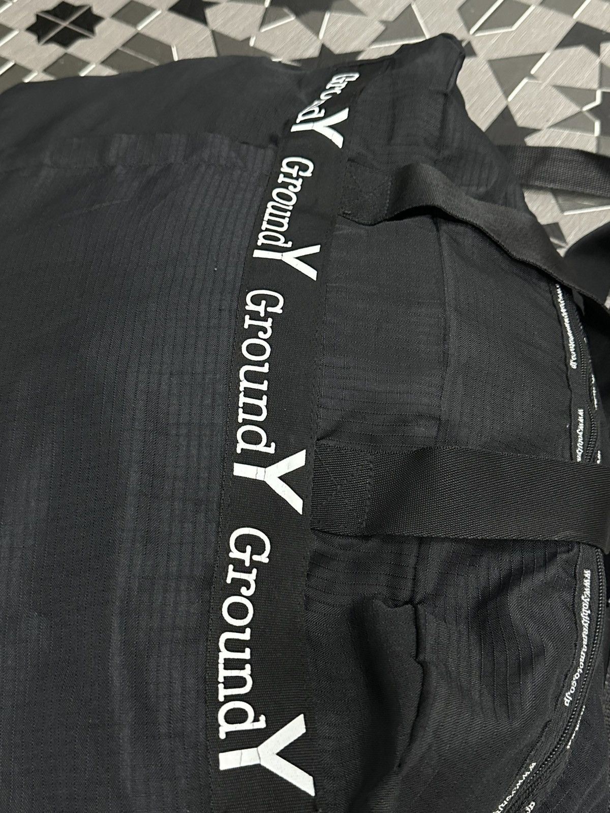 Ground Y GroundY x Yohji Yamamoto Travel/Crossbody Nylon Bag Size ONE SIZE - 6 Thumbnail