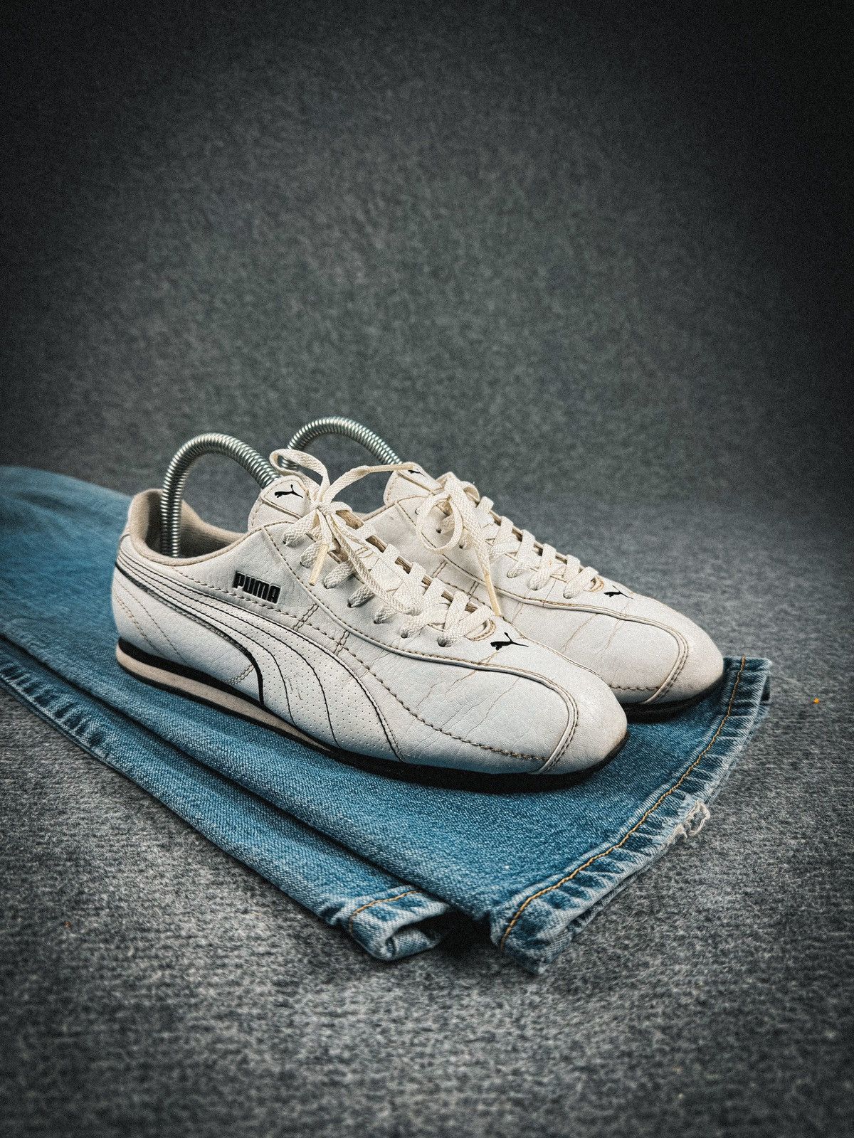 Puma × Vintage Vintage Puma Speedcut Leather y2k sneakers Size US 7.5 / IT 37.5 - 1 Thumbnail