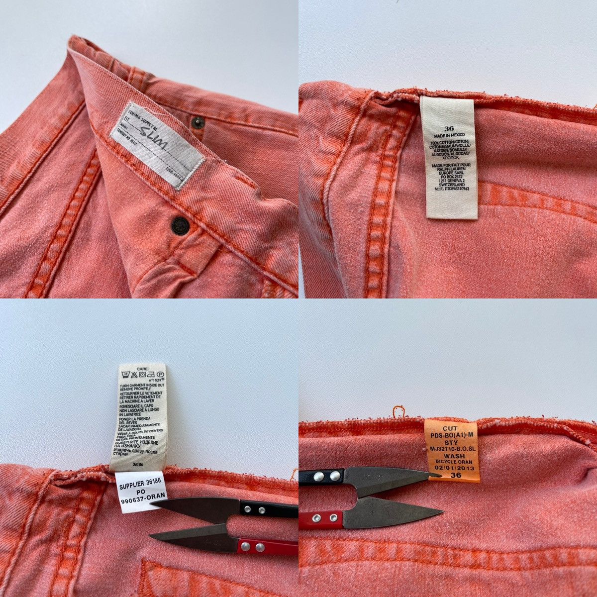 Denim & Supply Ralph Lauren × Polo Ralph Lauren × Ralph Lauren Ralph Lauren Denim & Supply Distressed Denim Slim Fit Shorts Size US 36 / EU 52 - 10 Thumbnail