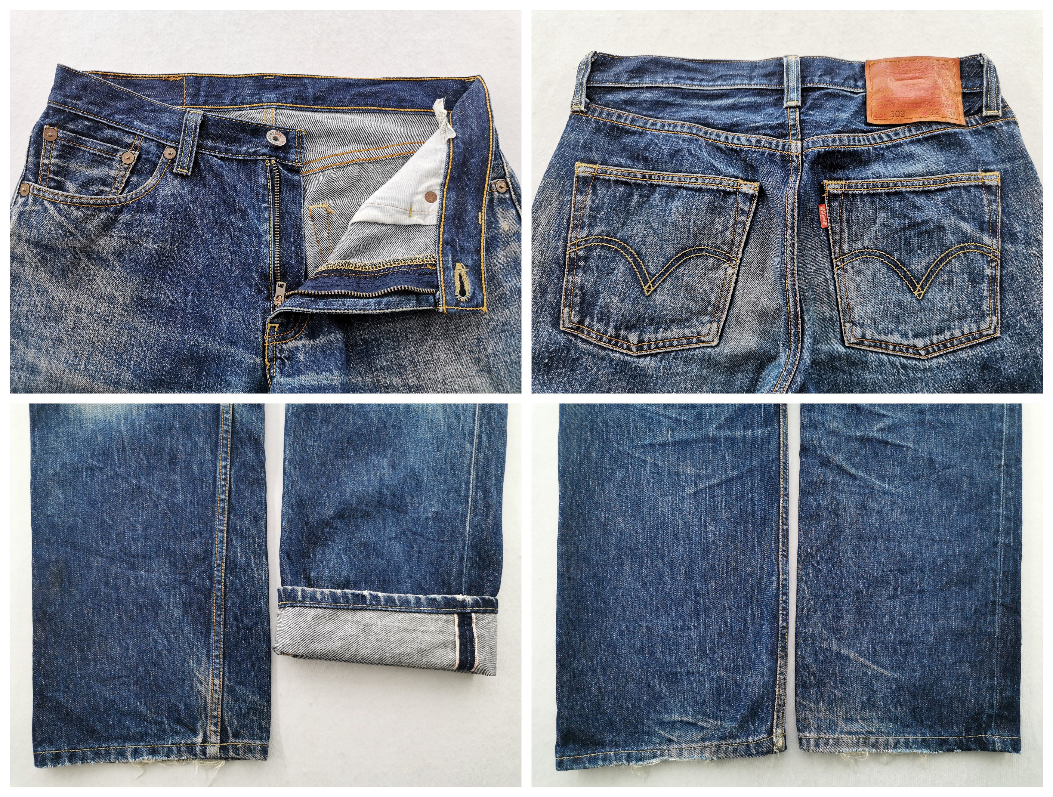 Levi's Vintage Levis Lot 502 Selvedge Denim Made In Japan Size 32 Size US 32 / EU 48 - 8 Thumbnail