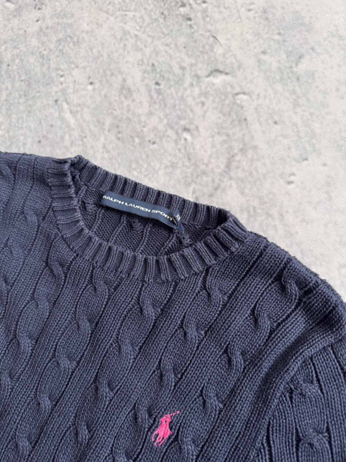 Polo Ralph Lauren × Vintage 🥰POLO RALPH LAUREN KNIT SWEATER jumper woman’s preppy Size XS / US 0-2 / IT 36-38 - 6 Thumbnail