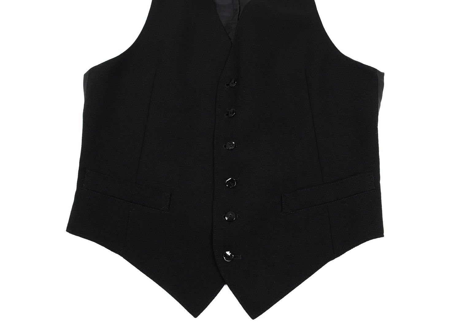 Jean Paul Gaultier Wool Vest in Black, Size 48 Size US M / EU 48-50 / 2 - 4 Thumbnail