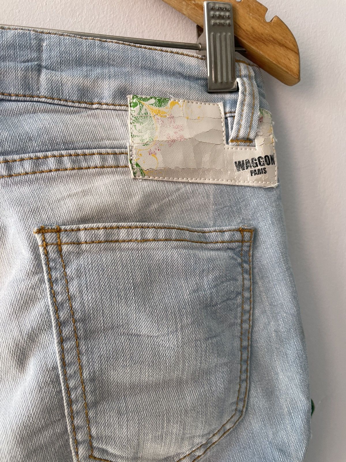 Vintage Parisian jean Size 24" / US 00 / IT 34 - 11 Thumbnail