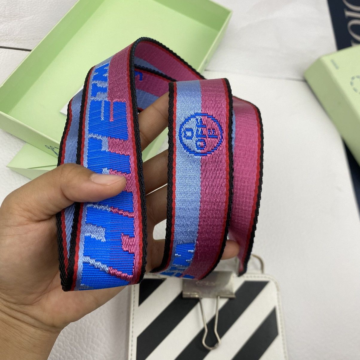 Off-White Off White Virgil Abloh Logo Crossbody Shoulder IPHONE Bag Size ONE SIZE - 20 Thumbnail