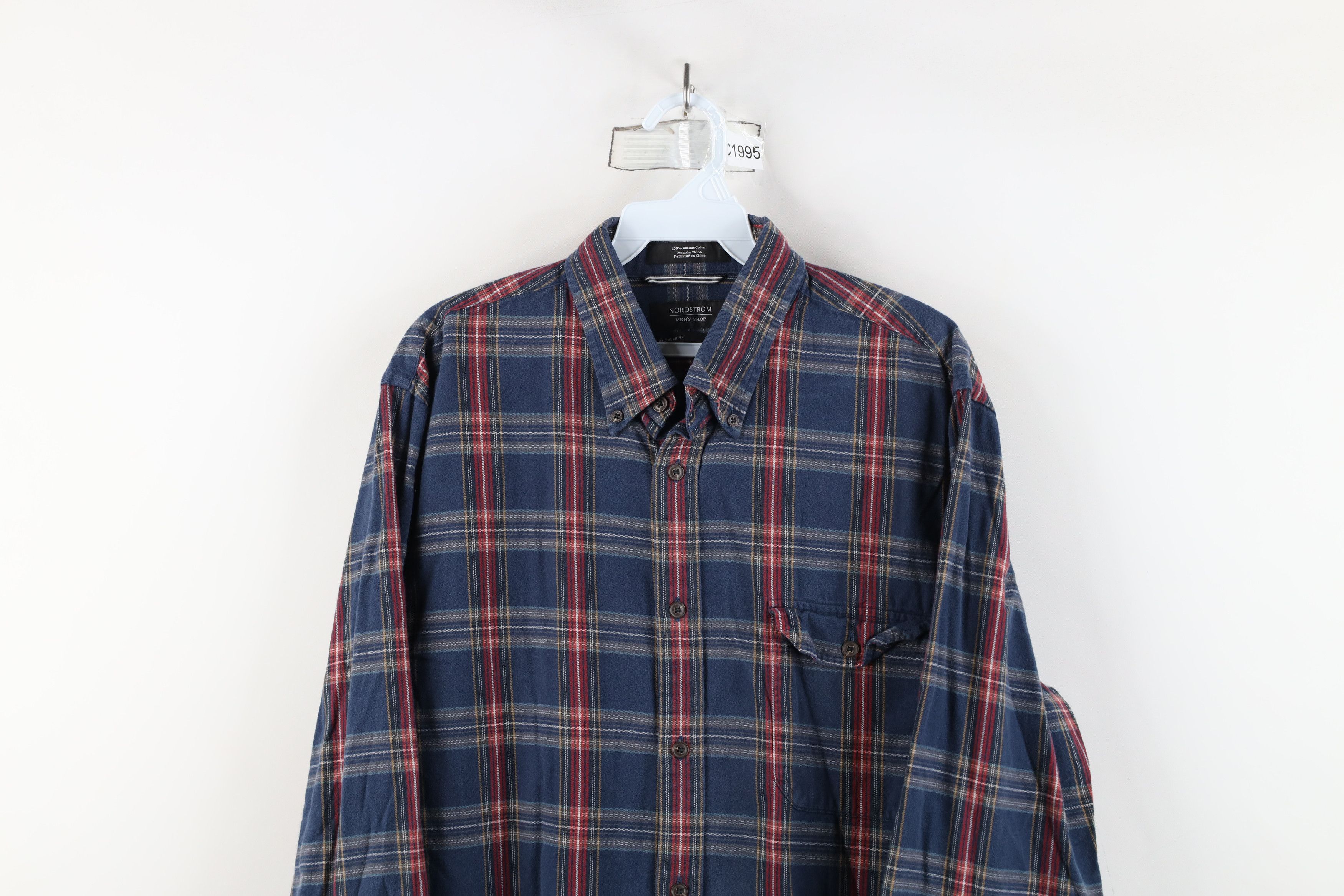 Vintage Vintage Y2K Streetwear Collared Button Down Shirt Plaid Size US L / EU 52-54 / 3 - 2 Thumbnail