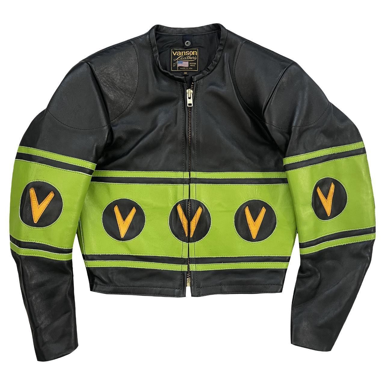 Vanson Leathers Vanson Leathers Leather Motorcycle Racing Jacket Size US S / EU 44-46 / 1 - 5 Thumbnail