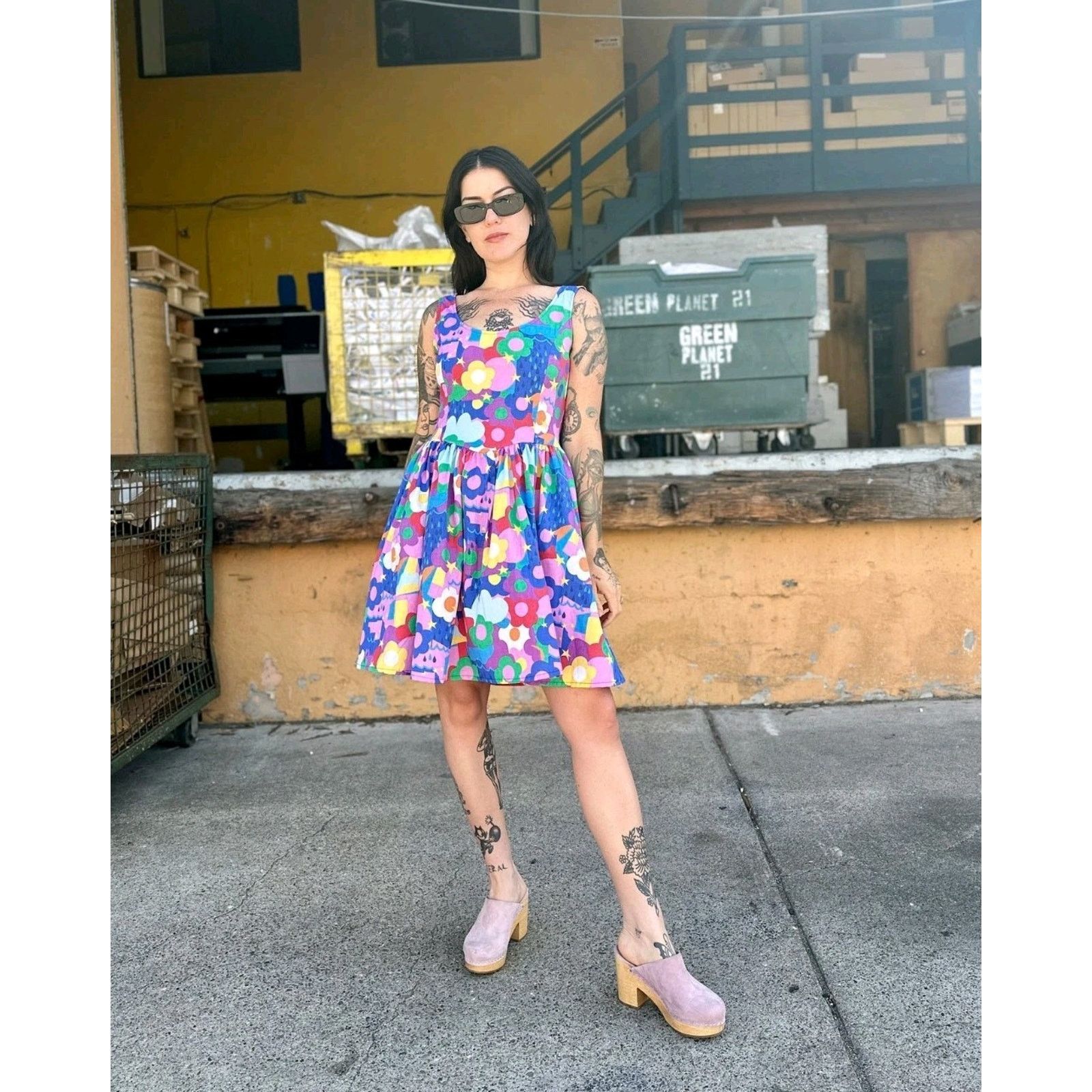 Other NOOWORKS Naomi Party Time Summer Daze Big Pocket Dress Size M / US 6-8 / IT 42-44 - 5 Thumbnail