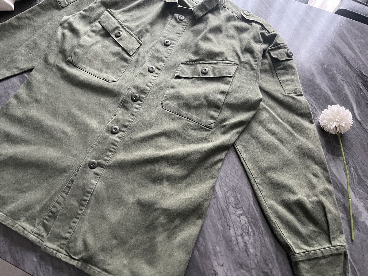 Vintage Military : Australia Commando Shirt Service Size US L / EU 52-54 / 3 - 3 Thumbnail