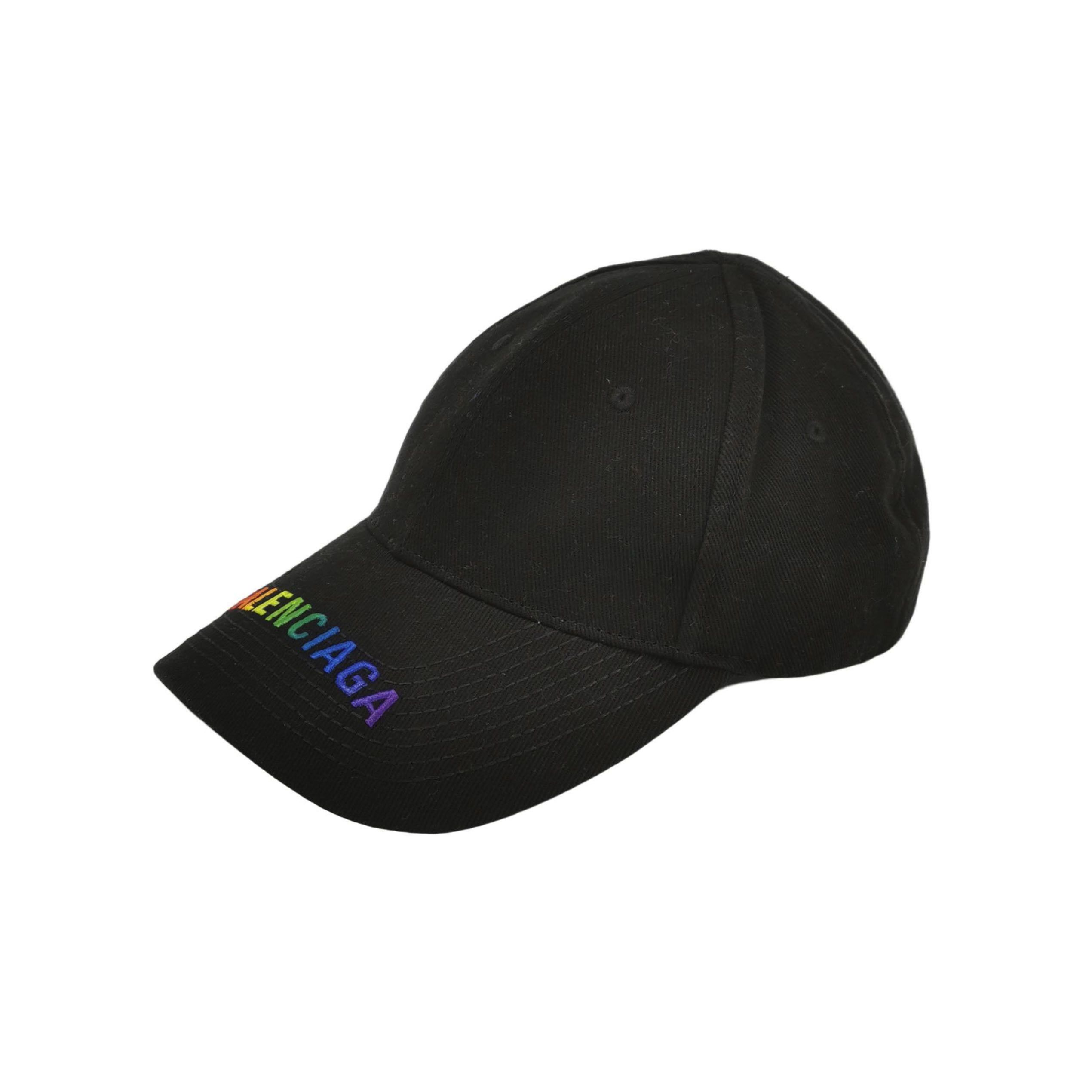 Balenciaga Balenciaga rainbow logo cap | Grailed
