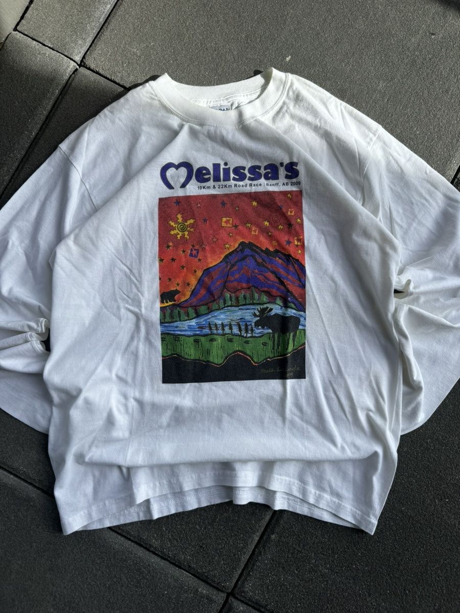 Gildan CRAZY Y2K BANFF GRAPHIC LONGSLEEVE Size US L / EU 52-54 / 3 - 3 Thumbnail