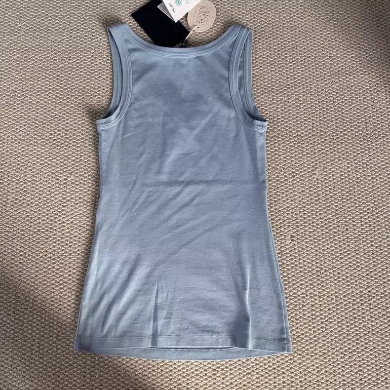 Prada Prada Solid color logo printed sleeveless vest 2504-Nextarr Size XS / US 0-2 / IT 36-38 - 2 Thumbnail