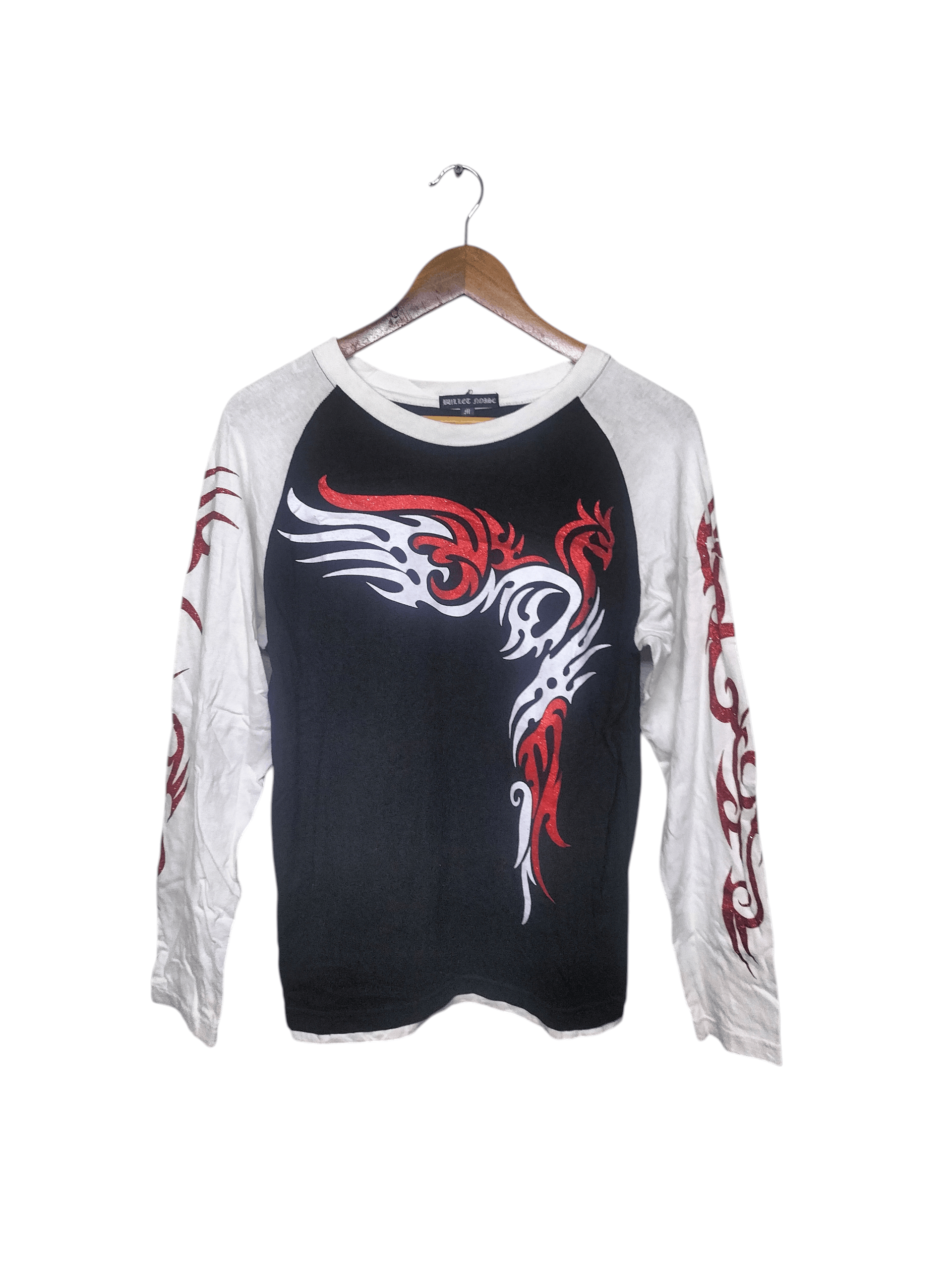 Bullet Noise Bullet noise Cross logo raglan shirt Size US M / EU 48-50 / 2 - 2 Thumbnail