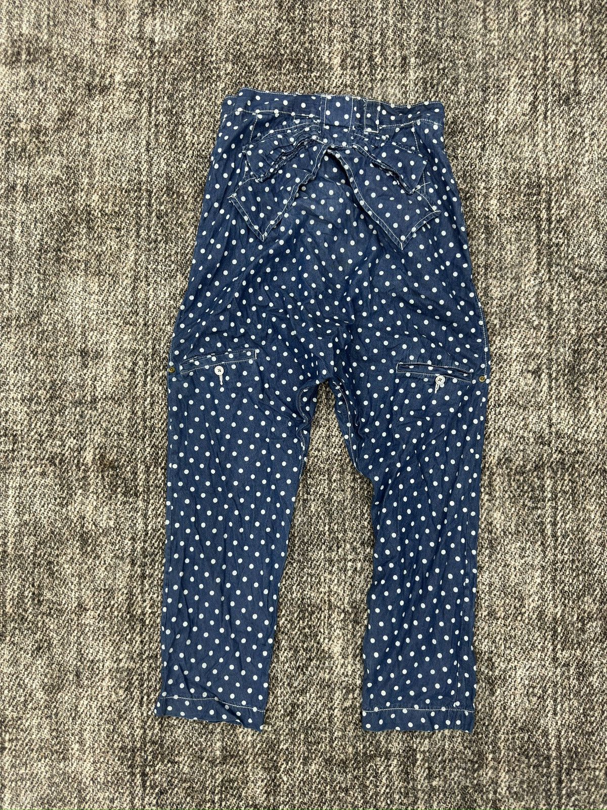 Issey Miyake × Japanese Brand × mercibeaucoup Jevous Enprie by Issey Miyake High Rise Polkadot Pants Size US 30 / EU 46 - 6 Thumbnail