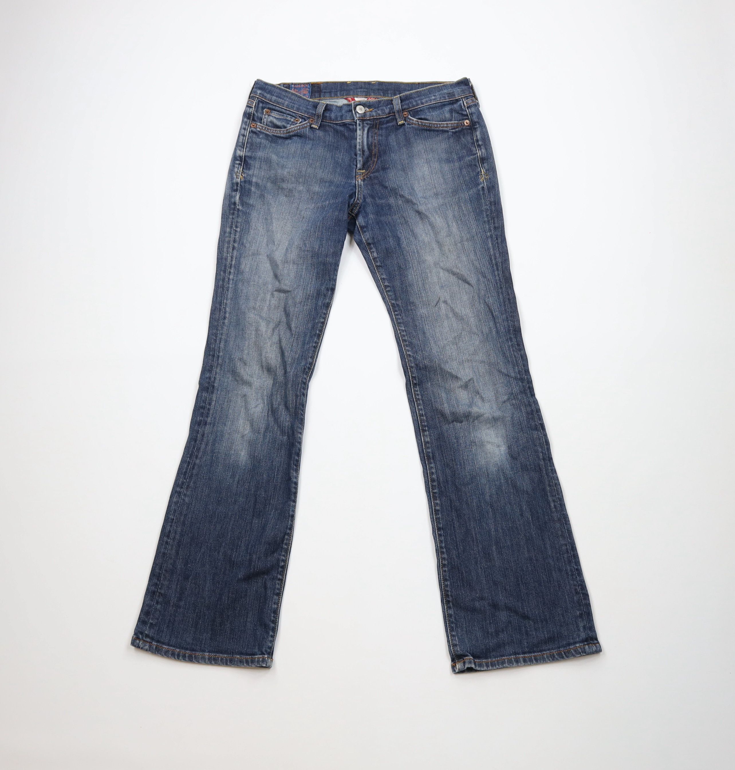 Lucky Brand Vintage Lucky Brand Jeans Flared Denim Jeans Blue USA Size 30" / US 8 / IT 44 - 1 Thumbnail