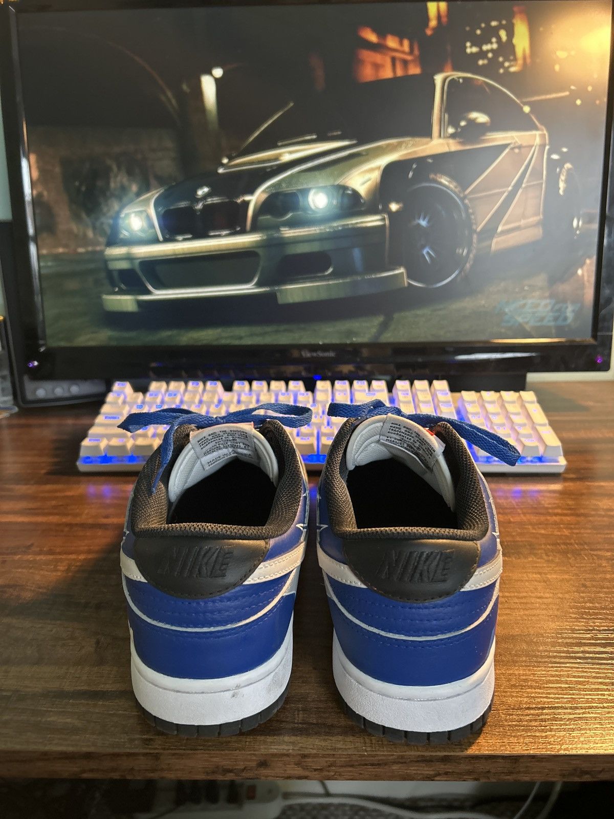 BMW Nike • NFS BMW • Dunk Low Size US 10.5 / EU 43-44 - 3 Thumbnail
