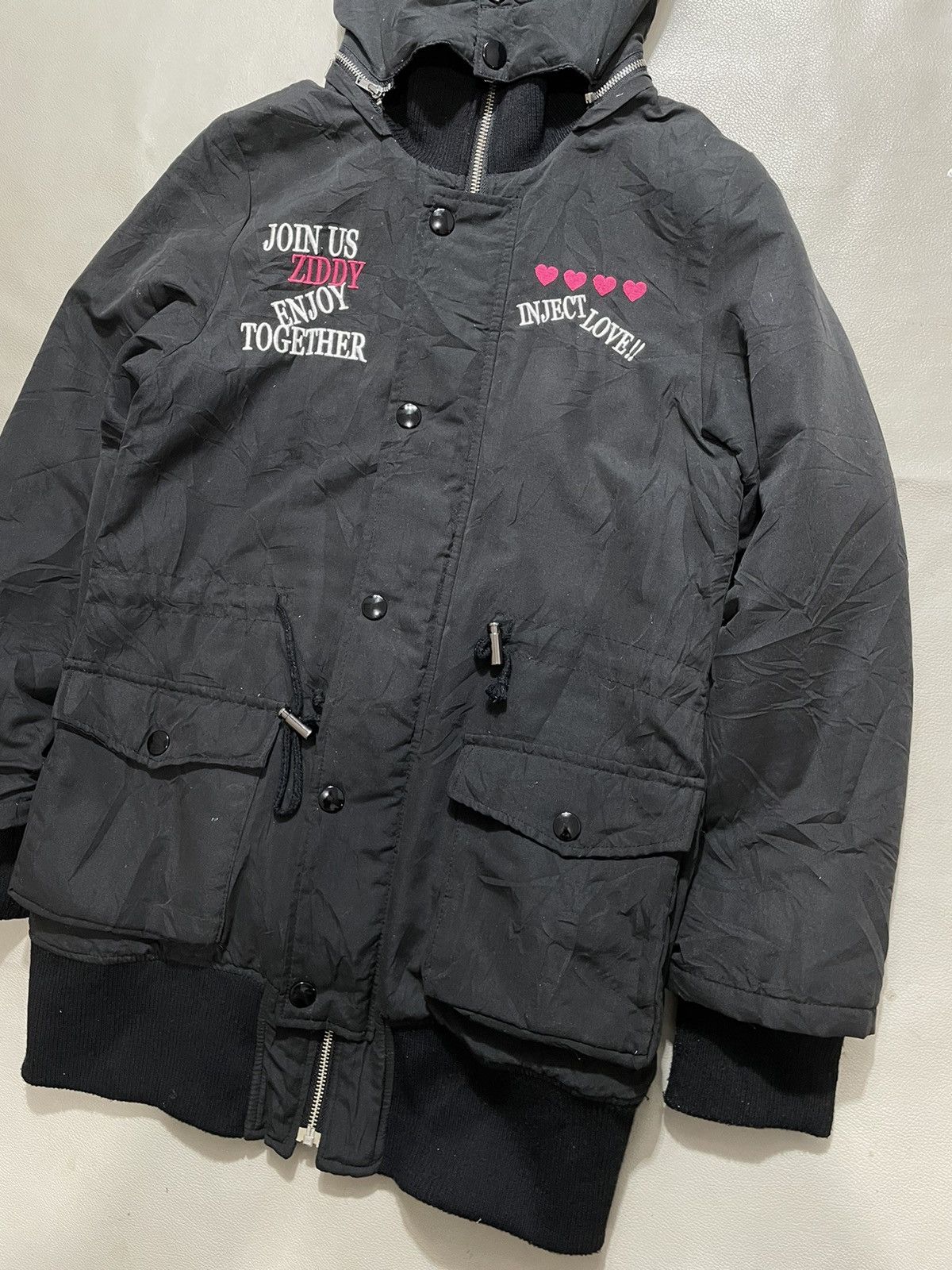 Hysteric Glamour Ziddy puffer Black Fur jacket winter session Size S / US 4 / IT 40 - 2 Thumbnail
