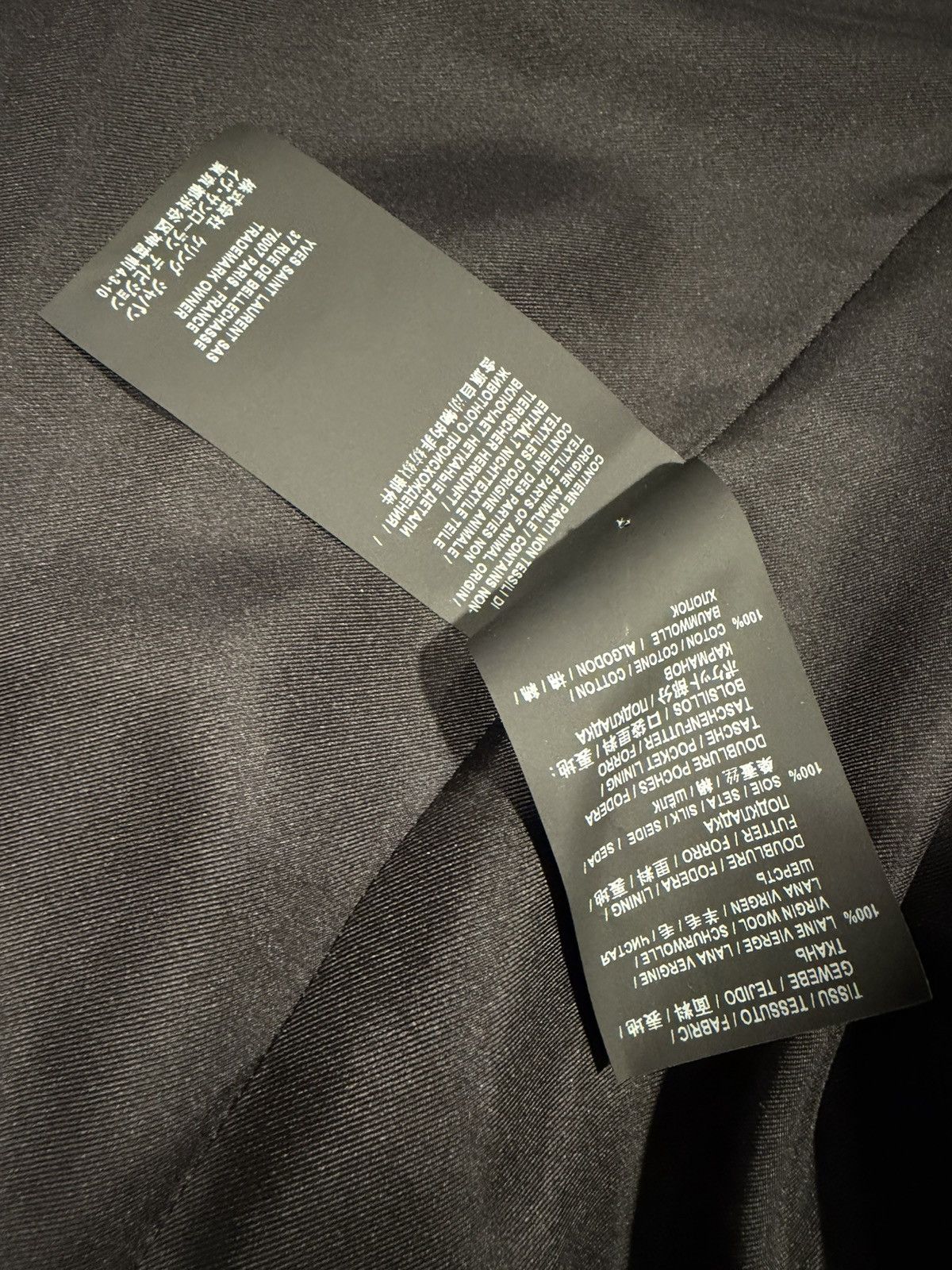 Saint Laurent Paris Saint Laurent 2019 suit blazer classic 54/44. $2200 Size 44R - 2 Thumbnail