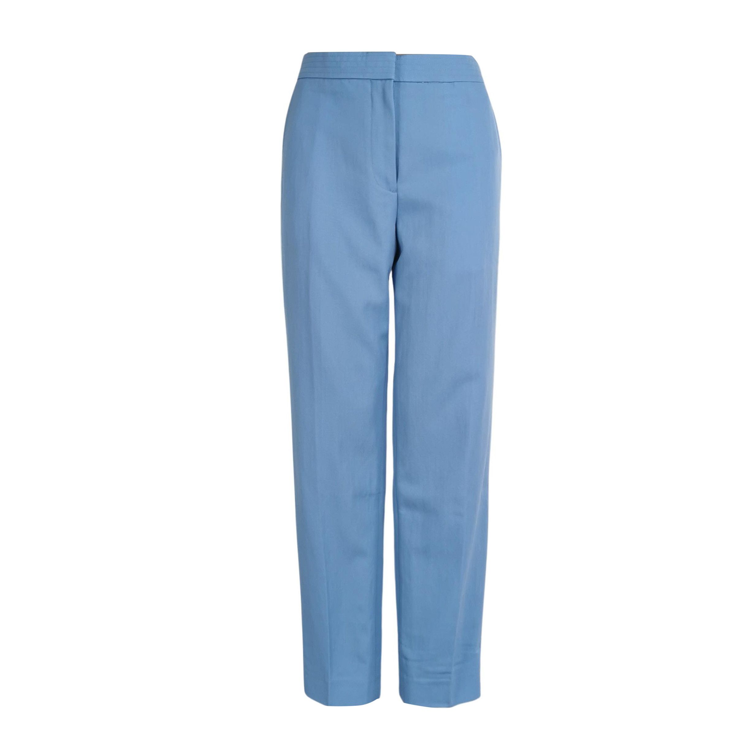 Burberry Burberry Slim Fit Wool Blend Trousers 0079 Size US 36 / EU 52 - 1 Thumbnail