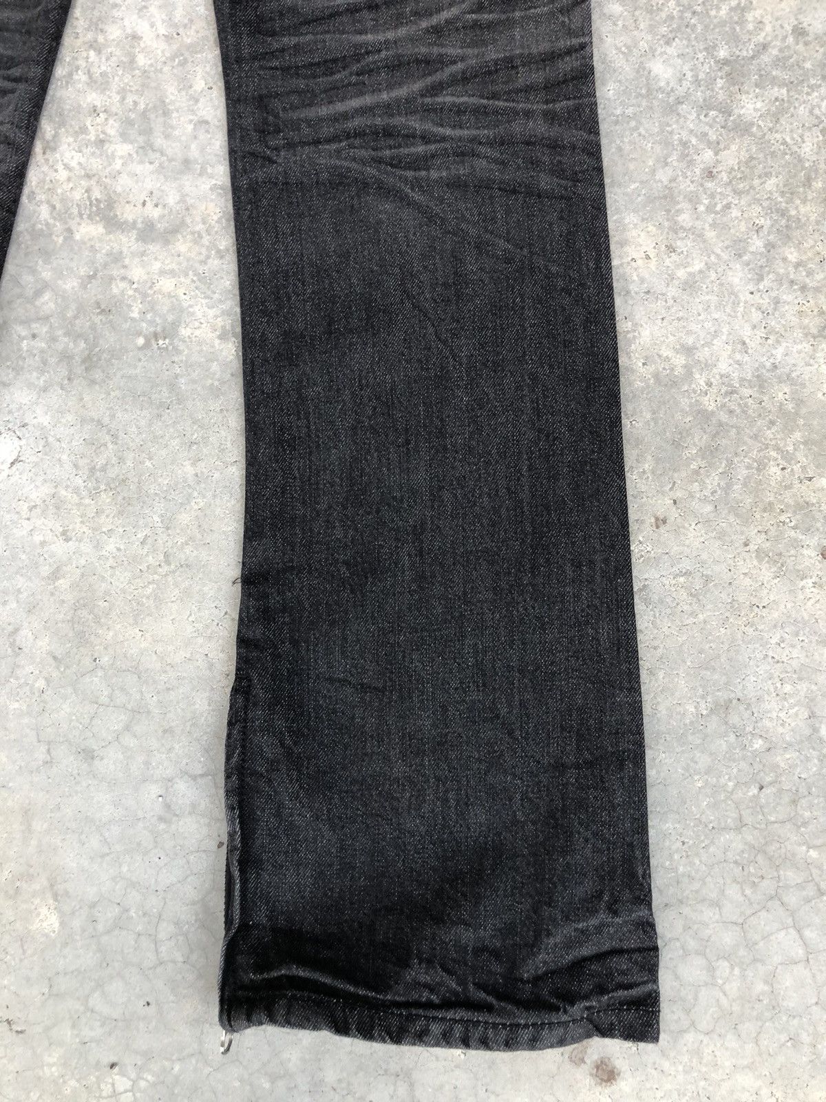 If Six Was Nine Japanese Deadly Flared Jeans Distressed Jeans Size US 33 - 12 Thumbnail