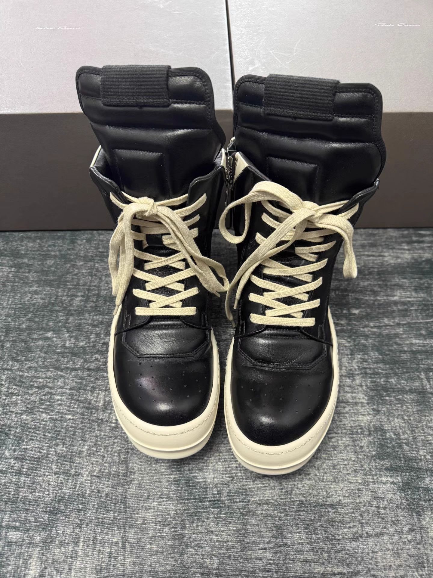 Rick Owens Rick Owens Mainline Geotrash Sneakers Size US 7.5 / IT 37.5 - 2 Thumbnail