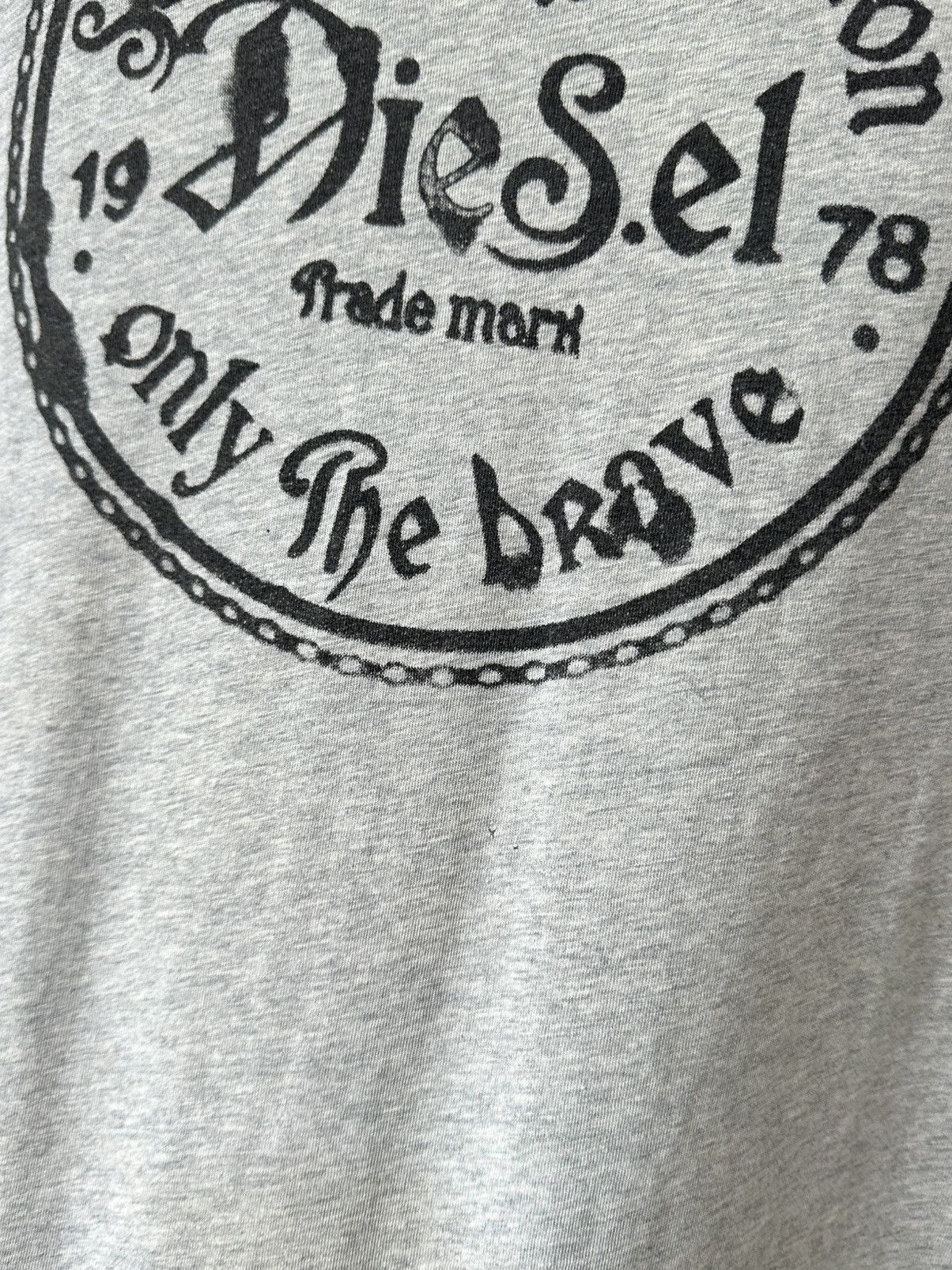 Diesel Vintage Diesel Gray T-shirt Size US M / EU 48-50 / 2 - 6 Thumbnail