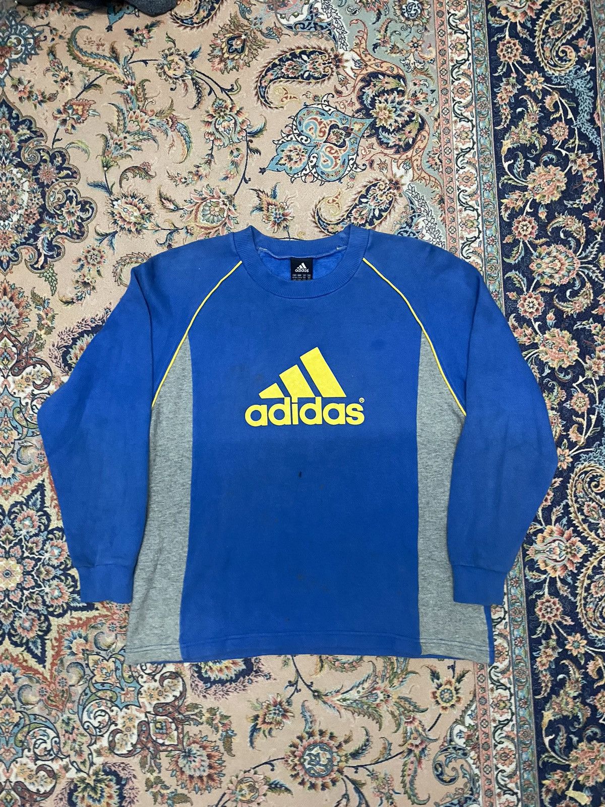 Adidas × Vintage Adidas longsleeve center Logo 🚀 Size US L / EU 52-54 / 3 - 3 Thumbnail