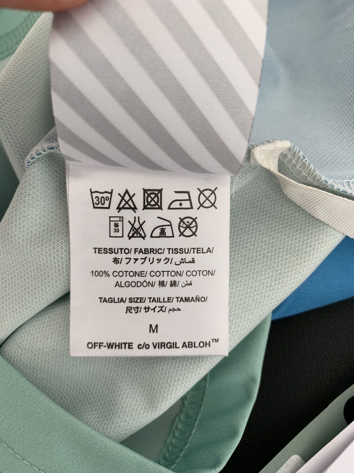 Off-White Off-White Half Zip T-Shirt Size M / US 6-8 / IT 42-44 - 10 Thumbnail