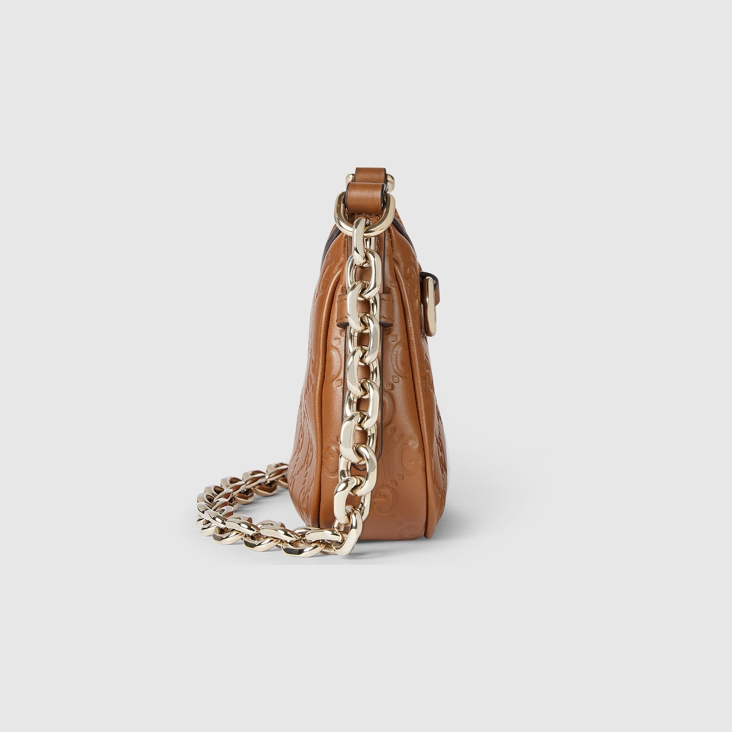 Gucci o1B3y1r0526 Size: OS / Monogram Mini Bag in Sundial Size ONE SIZE - 3 Thumbnail