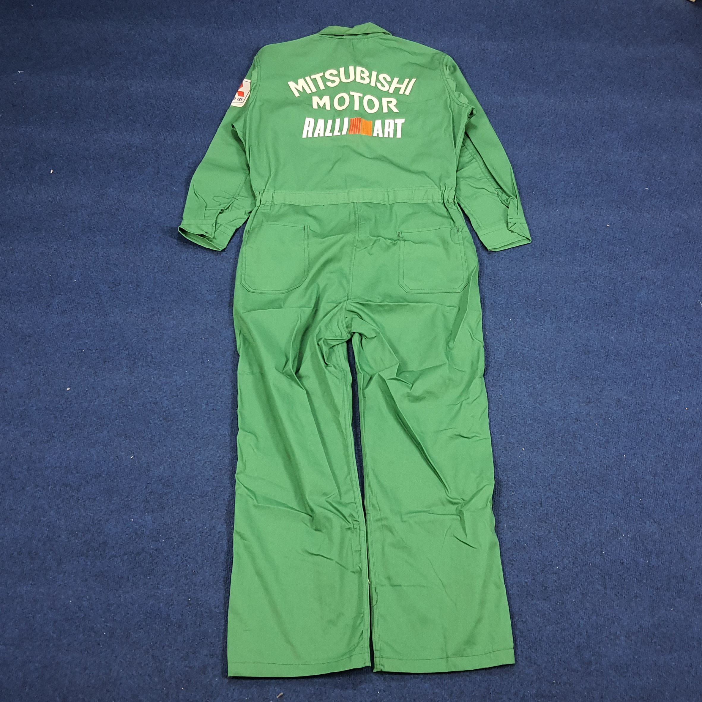 Japanese Brand × Vintage Vintage Mitsubishi Ralli Art Motorsports Racing Coverall Size US M / EU 48-50 / 2 - 2 Thumbnail