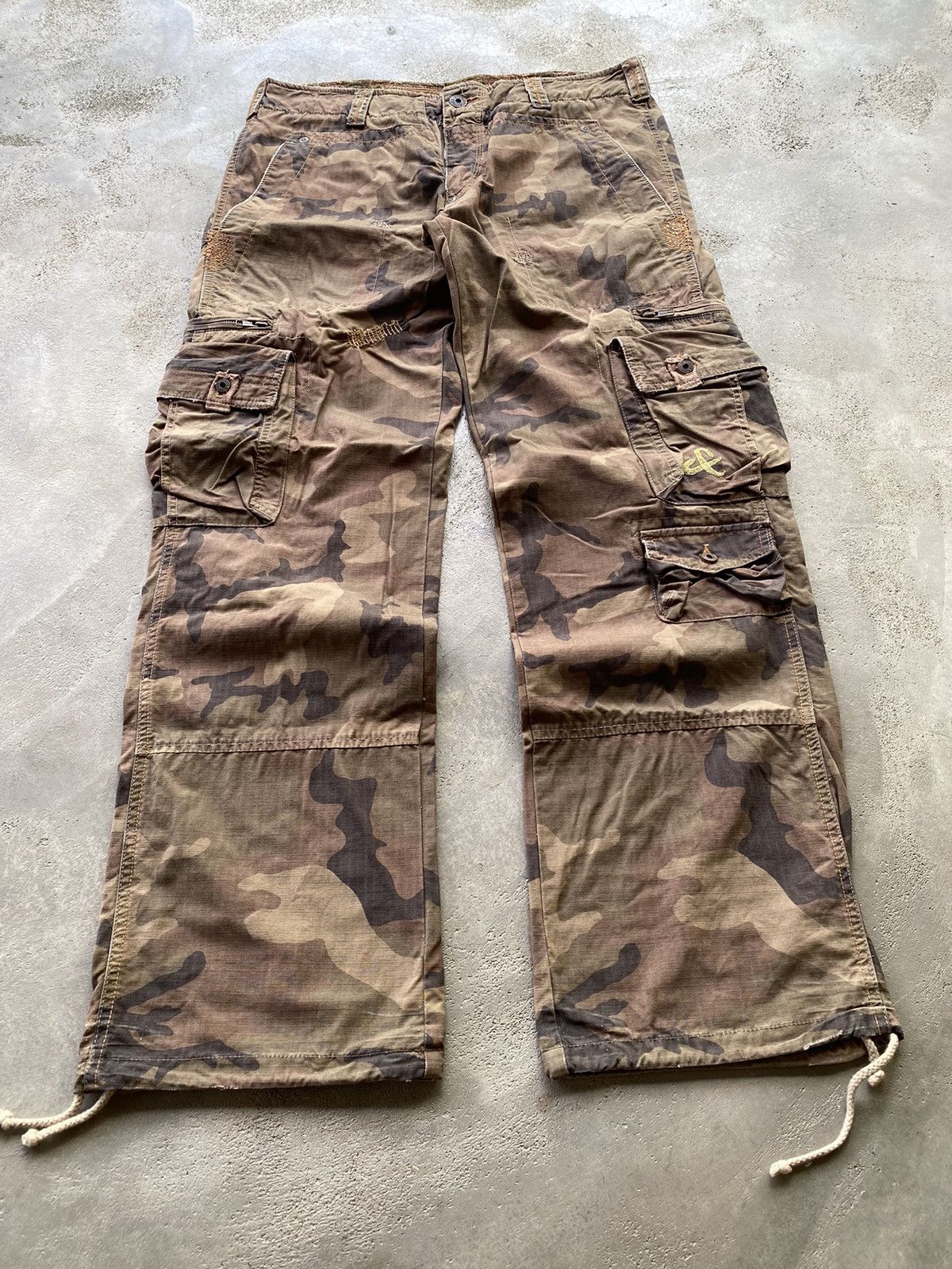 If Six Was Nine × Japanese Brand Scotch & Soda Multipocket Cargo Pants Size US 34 / EU 50 - 3 Thumbnail